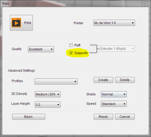 Da Vinci Supports