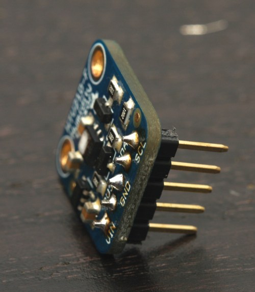HTU21D with header soldered